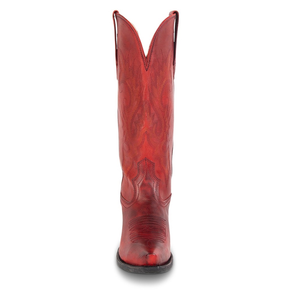 RODEO READY! Freebird Red Heeled Boots Classic Western Design (NEVER WORN) - Picture 9 of 13